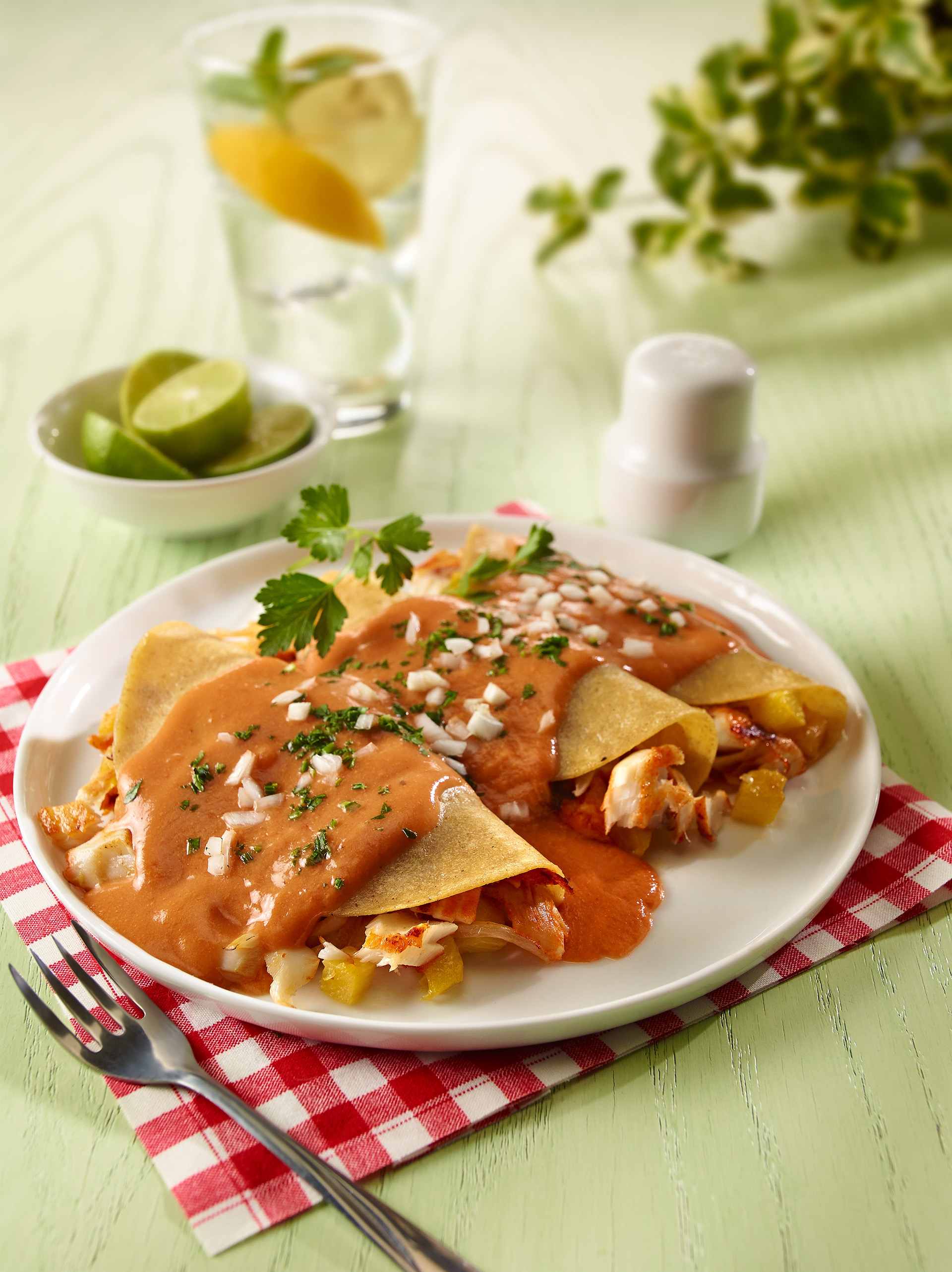 Enchiladas De Pescado